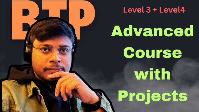 SAP BTP Advanced (Level3, Level4)