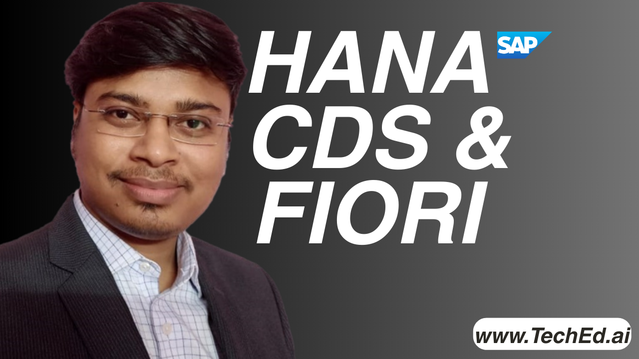 HANA CDS & FIORI for Beginner